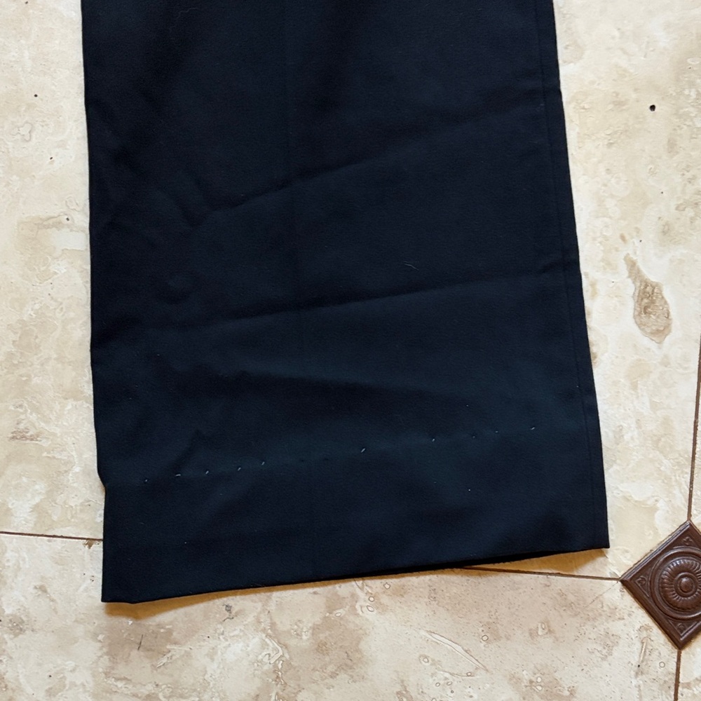 LOFT Black Herringbone Trousers - Picture 5 of 6